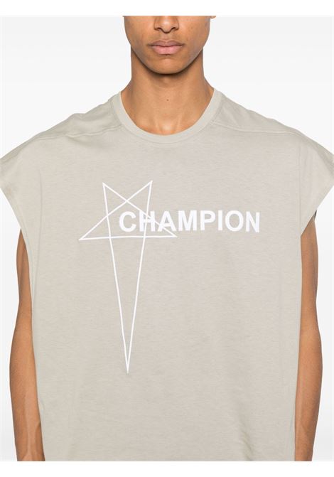 micro tatlin t shirt man pearl RICK OWENS X CHAMPION | CM01E1668 CHJG08